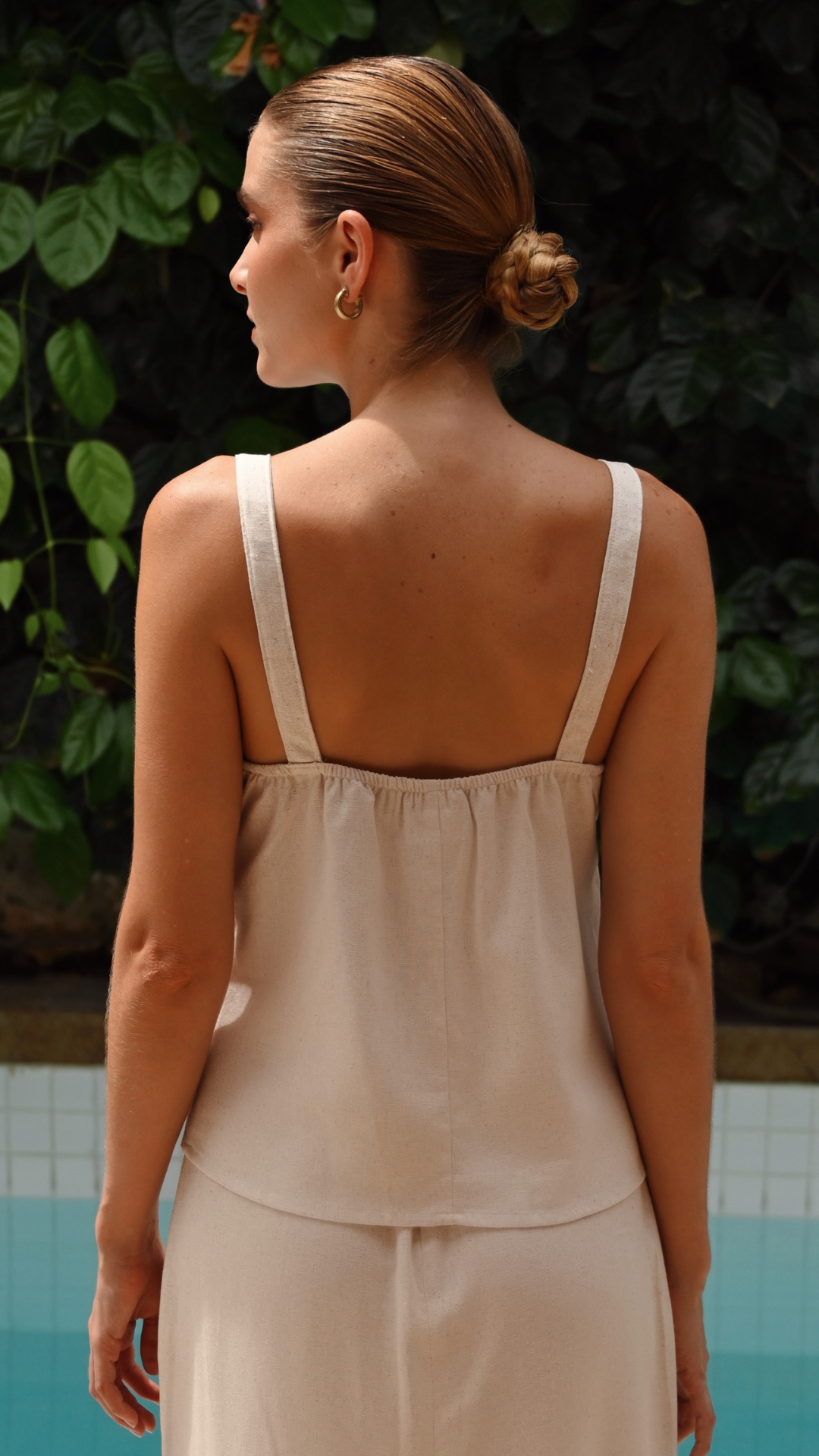 Amiura Linen Top